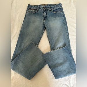 l.e.i lowrise bootcut jeans
